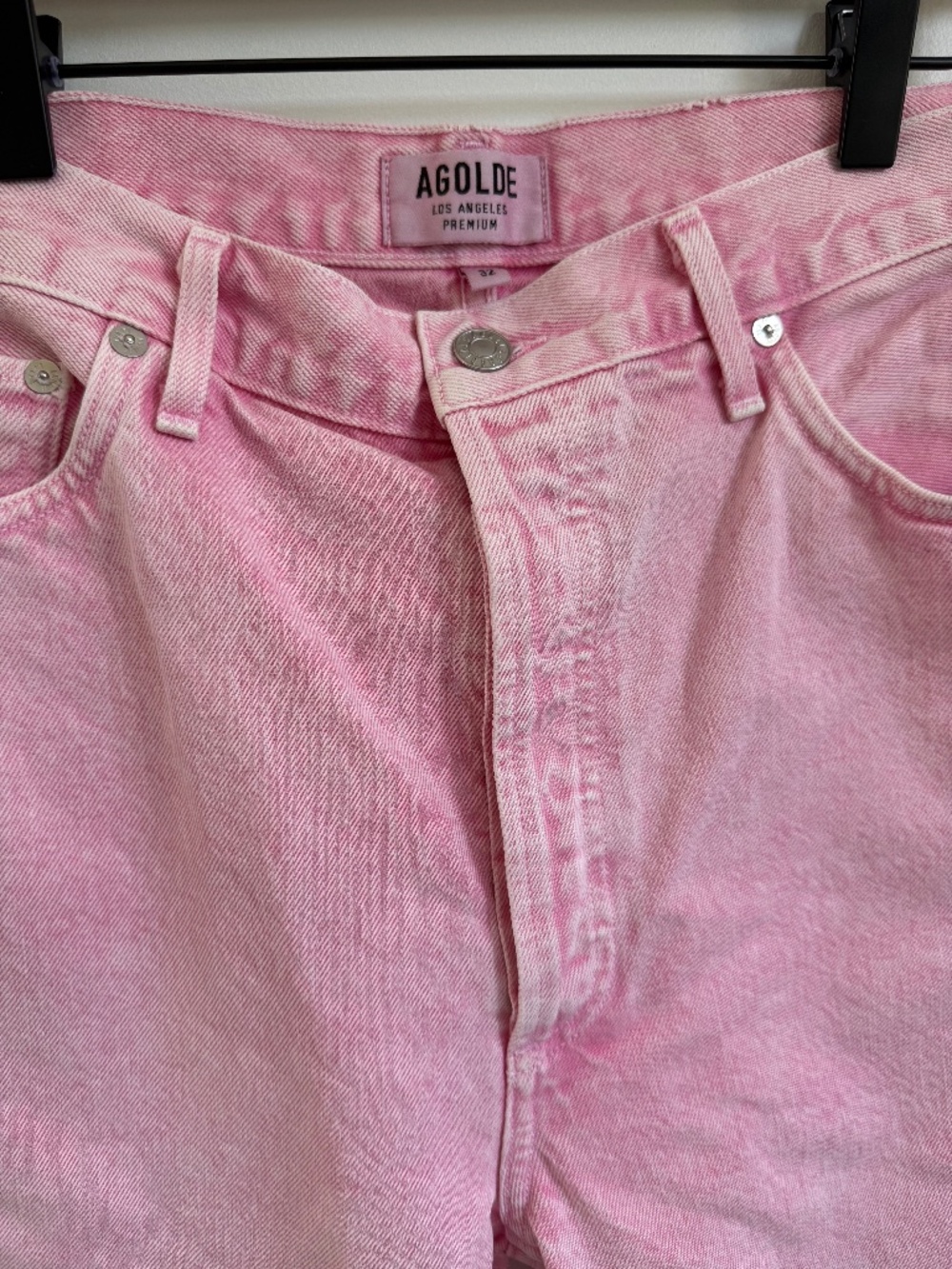 Agolde Riley High Rise Straight Leg Jean | Size 32